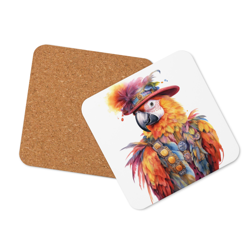 Sassy Parrot Coaster