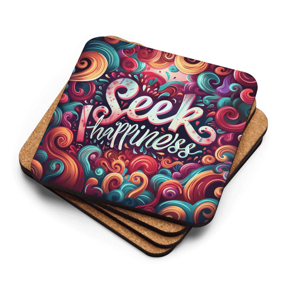 Seek Happiness Coaster