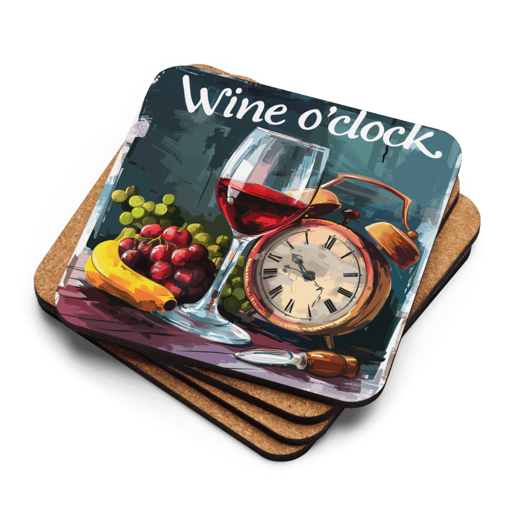 Wine Time Coaster