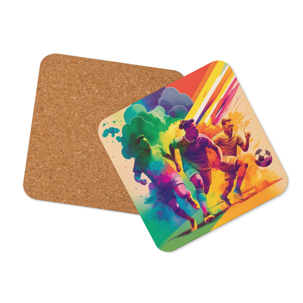 Soccer Players Coaster